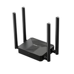 "AX1500 Dual-Band Wi-Fi 6 Router SPEED: 300 Mbps at 2.4 GHz + 1201 Mbps at 5 GHz SPEC: 4× Fixed External Antennas, 2×