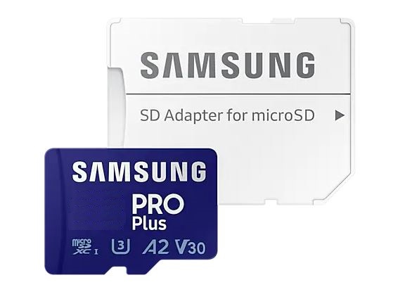 128 GB . microSDHC karta Samsung PRO Plus + adaptér