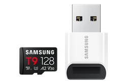 128 GB . microSDXC karta Samsung T9 + USB Adaptér