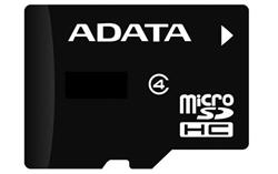 16 GB . microSDHC karta ADATA class 4