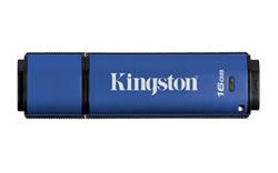 16 GB . USB 3.0 kľúč . Kingston Secure DTVP30, 256 AES FIPS 197 ( r165 MB/s, w22 MB/s )