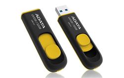 16 GB . USB kľúč . ADATA DashDrive™ Classic UV128 USB 3.0, čierno-žltý