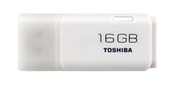 16 GB . USB kľúč . TOSHIBA - TransMemory biely