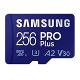 256 GB . microSDXC karta Samsung PRO Plus + adapter