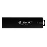 256 GB . USB 3.2 kľúč . Kingston IronKey Managed D500SM, čierny ( r240MB/s, w170MB/s)