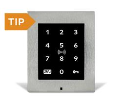 2N® Access Unit 2.0 Touch keypad & RFID - 125kHz, secured 13.56MHz, NF