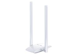 300Mbps High Gain Wireless USB Adapter SPEED: 300 Mbps at 2.4 GHz SPEC: 2× High Gain External Antennas, Micro USB 2.0 F