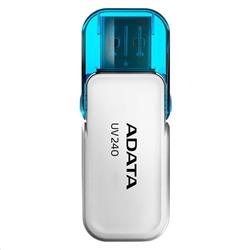 32 GB . USB kľúč . ADATA DashDrive™ Value UV240 USB 2.0, biely
