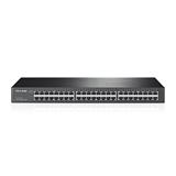 48-Port Gigabit Switch PORT: 48× Gigabit RJ45 Ports SPEC: 1U 19-inch Rack-mountable Steel Case FEATURE: Plug and Play