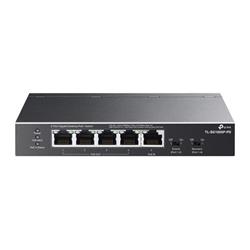5-Port Gigabit Desktop Switch with 1-Port PoE++ In and 4-Port PoE+ Out PORT: 4× Gigabit PoE+ Out Ports, 1× Gigabit PoE+