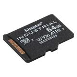 64 GB . microSDXC karta Kingston Industrial C10 A1 pSLC Card, bez adaptéra