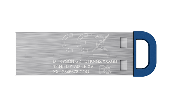 64 GB . USB 3.2 Gen 1 kľúč . Kingston DataTraveler Kyson 220MB/s