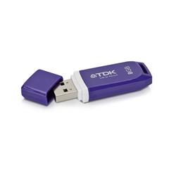 8GB . USB kľúč . TDK TF10 séria, fialový, záruka 5 rokov.
