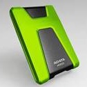 A-DATA DashDrive™ Durable HD650 2,5" externý HDD 2TB USB 3.0 zelený, vode a nárazom odolný