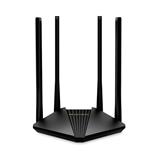 AC1200 Dual-Band Wi-Fi Gigabit Router SPEED: 300 Mbps at 2.4 GHz + 867 Mbps at 5 GHz SPEC: 4× Fixed External Antenna