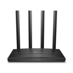 AC1900 Dual-Band Wi-Fi Router SPEED: 600 Mbps at 2.4 GHz + 1300 Mbps at 5 GHz SPEC: 4× Antennas, 1× Gigabit WAN Port