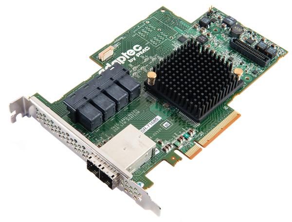 Adaptec ASR-71685, 16-portový 6Gb/s SASII/SATA 1GBRAID 0, 1,5,6 PCI