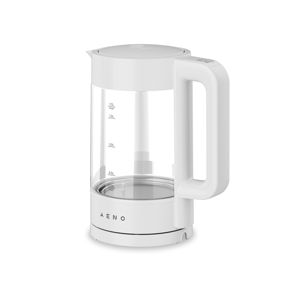 AENO Rychlovarná kanvica EK5 - 1,7l, 2200W, Strix, funkcia udržiavania tepla, auto vypnutie