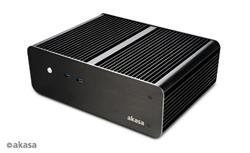 AKASA A-ITX25-M1B, Euler MX fanless mini ITX bez loga