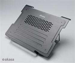 AKASA AK-NBC-30BK Alpen chladič pre notebook 12" - 15,6", čierny, nastaviteľný s USB Hub