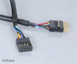 AKASA EXUSBI-40 USB internal extension kábel 40cm