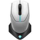 Alienware Wired / Wireless Gaming Mouse - AW610M (Lunar Light)
