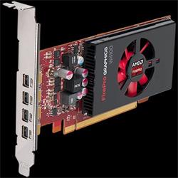AMD FirePro Workstation Graphics W4100, 2GB/128-bit, GDDR5, 4xmDP