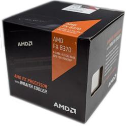 AMD, FX-8370 Processor BOX, soc. AM3+, 125W Wraith Cooler