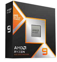 AMD, Ryzen 9 9900X3D, Processor BOX, soc. AM5, 120W, Radeon™ Graphics, bez chladiča