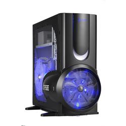 Aplus-Case, Twin Engine BB, ATX SuperTower, čierny, bez zdroja