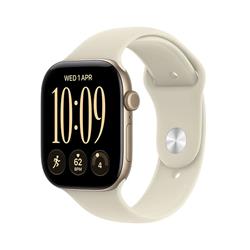Apple Watch Series 12 GPS 42mm Light Gold Aluminium Case with Sand Sport Band - S/M