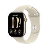 Apple Watch Series 12 GPS 42mm Light Gold Aluminium Case with Sand Sport Band - S/M