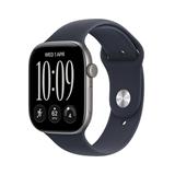 Apple Watch Series 12 GPS 42mm Space Grey Aluminium Case with Navy Blue Sport Band - S/M