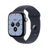 Apple Watch Series 12 GPS + Cellular 42mm Night Blue Ceramic Case with Navy Blue Sport Band - S/M