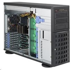 AS-4023S-TRT, 4U, 8x hot-swap 3.5'' SATA3 drive bays, 2x AMD EPYC 7261, 2x 10GBase-T LAN, 1280W Redundant PS Platinum
