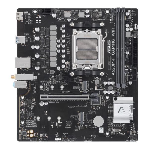 ASUS A620M-F GAMING WIFI soc.AM5 A620A DDR5 mATX M.2 HDMI