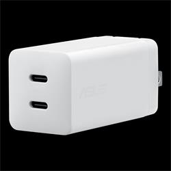 ASUS AC NAPÁJACÍ ADAPTÉR 65W , 2x USB-C GaN, obsahuje 150 cm USB-C - USB-C kábel