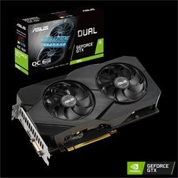 ASUS DUAL-GTX1660-O6G-EVO 6GB/192-bit, GDDR5, DVI, HDMI, DP