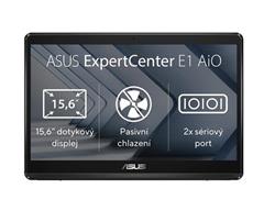 ASUS ExpertCentre E1 AiO E1600WKAT-BD037M, N4500, 15.6˝ 1366x768/Touch, UMA, 8GB, SSD 128GB, FDOS