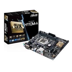 ASUS H110M-A soc.1151 H110 DDR4 mATX 1xPCIe D-Sub DVI HDMI