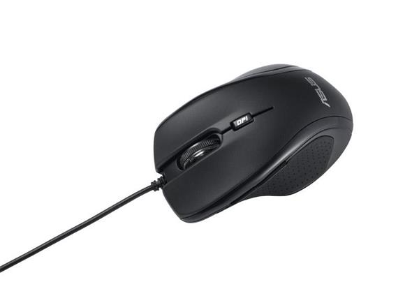 ASUS MOUSE UX300 PRO black - optická drôtová myš; čierna