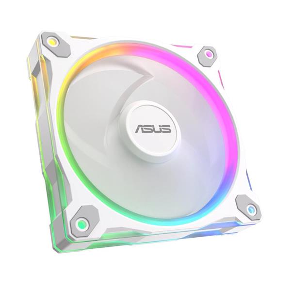 ASUS PRIME MR120 FAN ARGB WHITE 3IN1 set 3x ventilátor 120mm