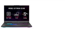 ASUS ROG Strix G18 G814JV-N6045W, i9-13980HX, 18.0˝ 2560x1600 WQXGA, RTX 4060/8GB, 32GB, SSD 1TB, W11H