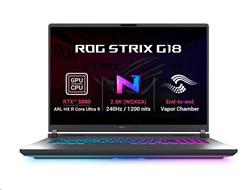 ASUS ROG Strix G18 G815LW-SA290WZ, Ultra 9 290HX Plus, 18.0˝ 2560x1600 WQXGA, RTX 5080/16GB, 32GB, SSD 1TB, W11H, bez AC