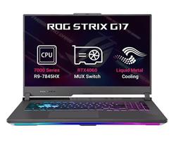 ASUS ROG Strix G713PV-HX048, Ryzen 9 7845HX, 17.3˝ 1920x1080 FHD, RTX 4060/8GB, 16GB, SSD 1TB, FDOS