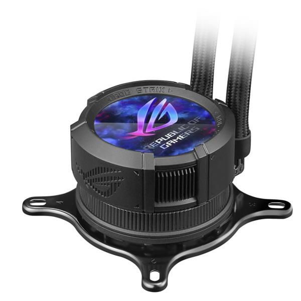 ASUS ROG STRIX LC III 360 ARGB LCD kvapalinový chladič CPU, Aura Sync RGB, 360mm