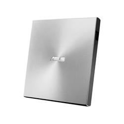 ASUS SDRW-08U7C-U external ultraslim DVD-RW + 3x Hardcoat DVD, USB-C, strieborná