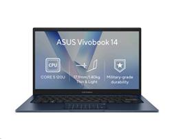 ASUS Vivobook 14 X1404VA-EB2277WZ, Core 5-120U , 14.0˝ 1920 x 1080 FHD, UMA, 8GB, SSD 512GB, W11H, bez AC adp