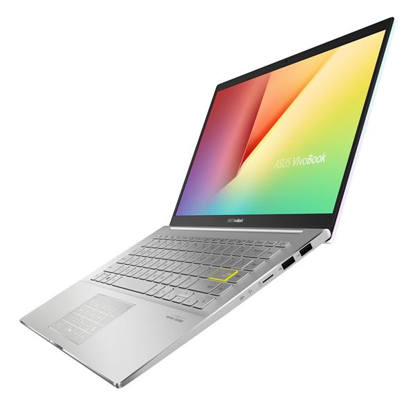 ASUS VivoBook S15 S433EA-EB1155T, i5-1135G7, 14.0˝ 1920x1080 FHD, UMA, 8GB, SSD 512GB, W10H biely, NumPad
