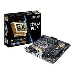 ASUS Z170M-PLUS soc.1151 Z170 DDR4 DDR4 mATX 2xPCIe RAID D-Sub DVI HDMI